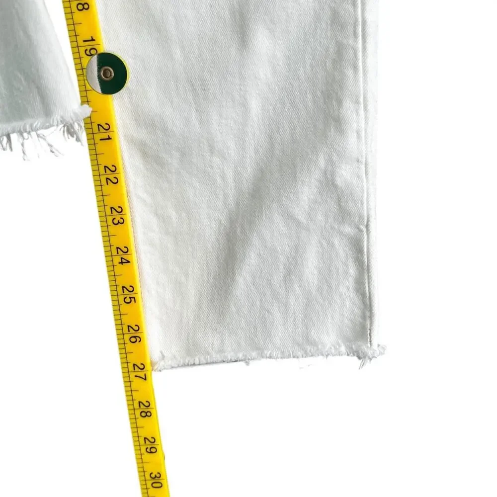 Topshop White Straight‎ Leg Jeans - Picture 7 of 7